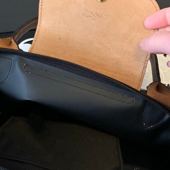 Longchamp Le Pliage Medium Black Bag - Picture 4 of 4